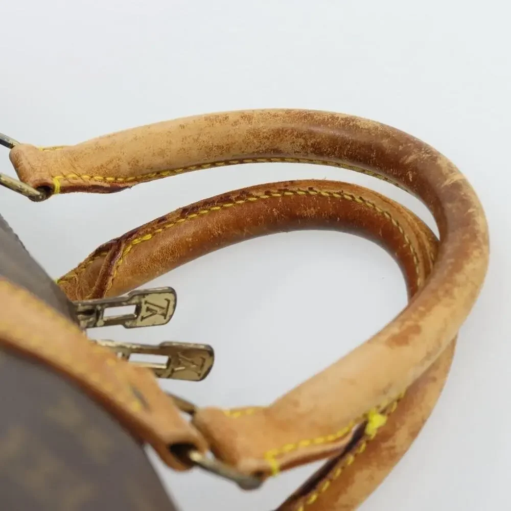 Louis Vuitton Monogram Keepall Bandouliere 45 Travel Bag Brown